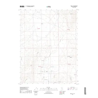 2018 Map of Bedell Flat, 2018 Print