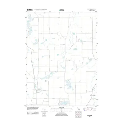 2011 Map of Bedford, 2011 Print