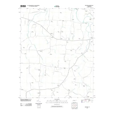 2010 Map of Bedford, 2010 Print