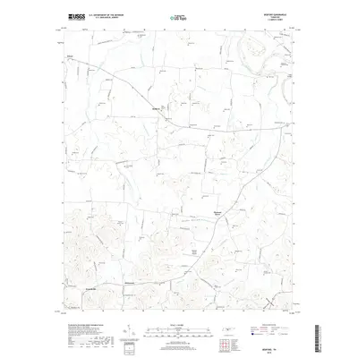 2019 Map of Bedford, 2019 Print
