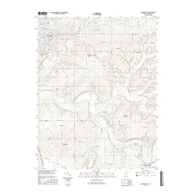 2016 Map of Bedford East, 2016 Print