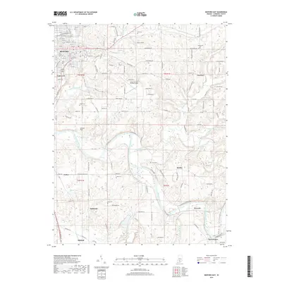 2019 Map of Bedford East, 2019 Print
