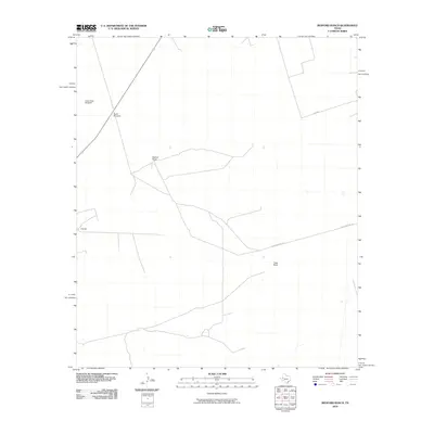 2010 Map of Bedford Ranch, 2010 Print