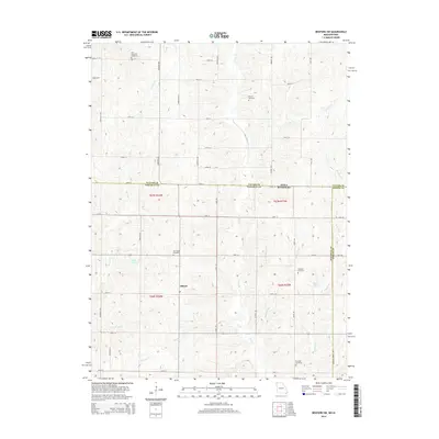 2014 Map of Bedford SW, 2014 Print
