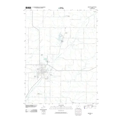 2010 Map of Bedford, 2010 Print
