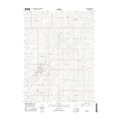2015 Map of Bedford, 2015 Print