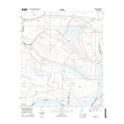 2015 Map of Bedford, 2015 Print