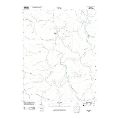 2010 Map of Bedford, 2010 Print