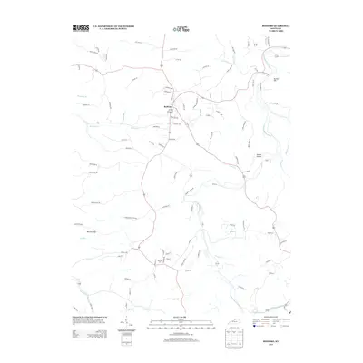 2013 Map of Bedford, 2013 Print