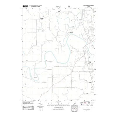 2011 Map of Bedford West, 2011 Print