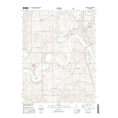 2016 Map of Bedford West, 2016 Print