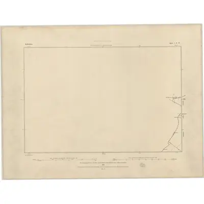 1882 Map of Bedfordshire I.SW, 1883 Print