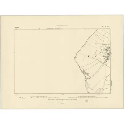 1882 Map of Bedfordshire IV.NW, 1883 Print