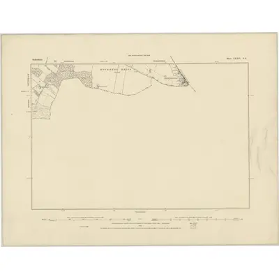 1879 Map of Bedfordshire XXXIV.NE, 1885 Print