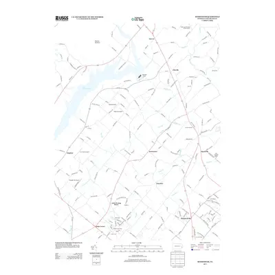 2013 Map of Bedminster, 2013 Print