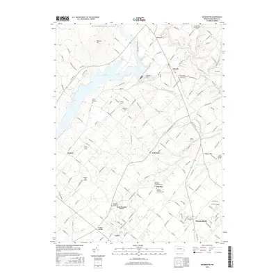 2016 Map of Bedminster, 2016 Print