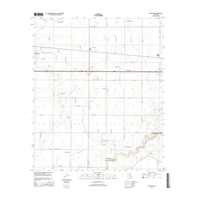 2015 Map of Bee Bayou, 2015 Print
