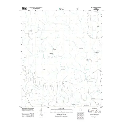 2011 Map of Bee Branch, 2011 Print