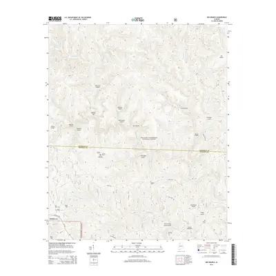 2014 Map of Bee Branch, 2014 Print