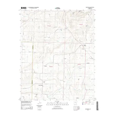 2014 Map of Bee Branch, 2014 Print