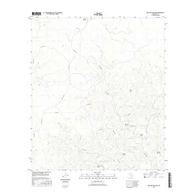 2016 Map of Bee Cave Hollow, 2016 Print