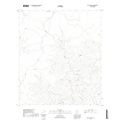 2019 Map of Bee Cave Hollow, 2019 Print
