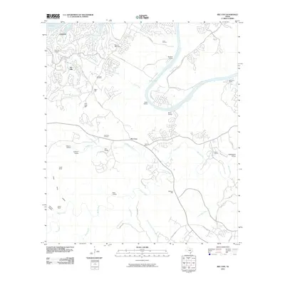 2010 Map of Bee Cave, 2010 Print