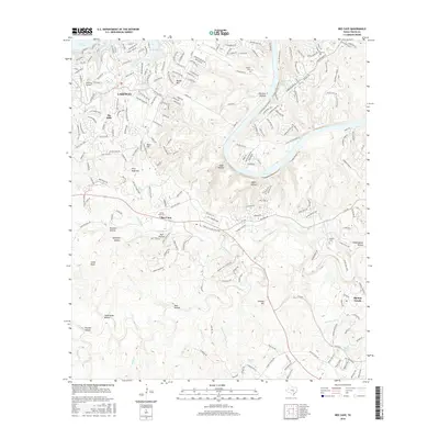 2016 Map of Bee Cave, 2016 Print