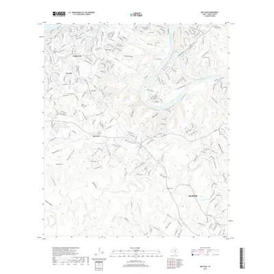 2019 Map of Bee Cave, 2019 Print