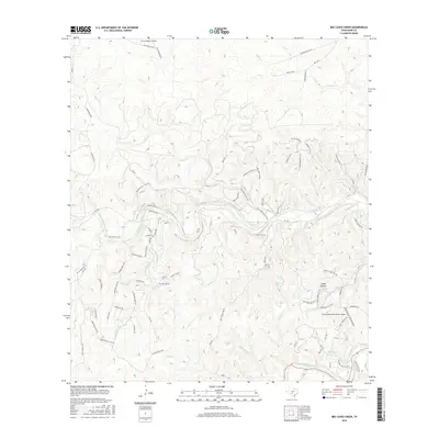 2016 Map of Bee Caves Creek, 2016 Print