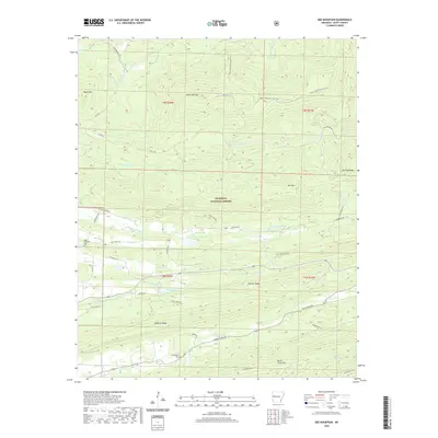 2020 Map of Bee Mountain, 2020 Print