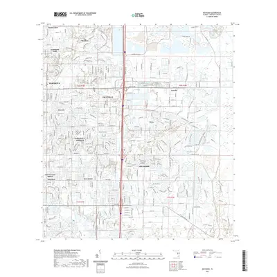 2021 Map of Bee Ridge, 2021 Print