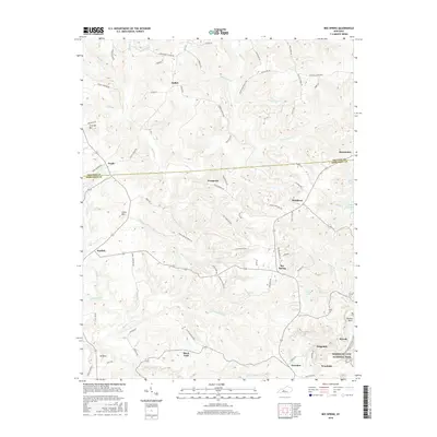2016 Map of Bee Spring, 2016 Print