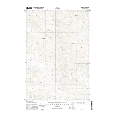 2017 Map of Beebe SW, 2017 Print