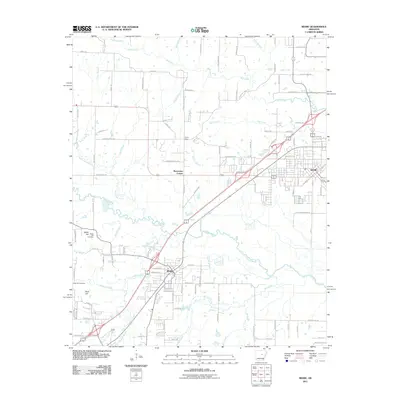 2011 Map of Beebe, 2011 Print