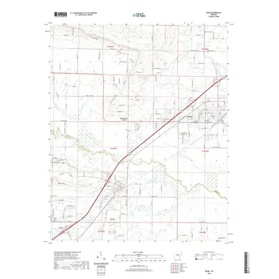 2020 Map of Beebe, 2020 Print