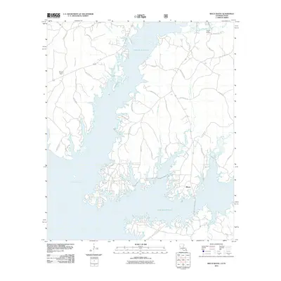 2010 Map of Beech Bayou, 2010 Print