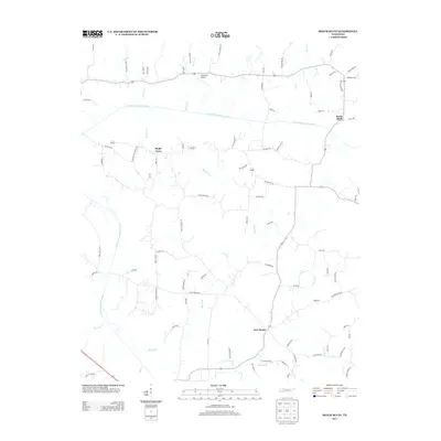 2013 Map of Beech Bluff, 2013 Print