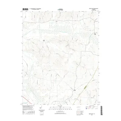 2016 Map of Beech Bluff, 2016 Print