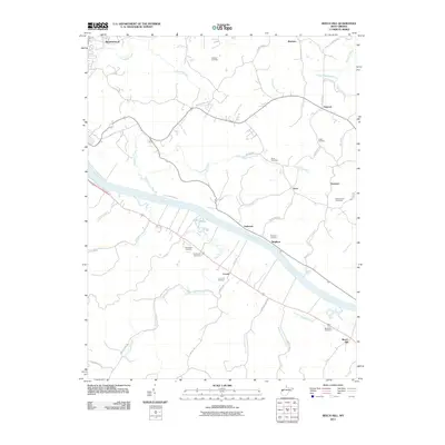 2011 Map of Beech Hill, 2011 Print