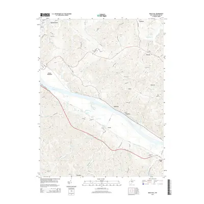 2014 Map of Beech Hill, 2014 Print