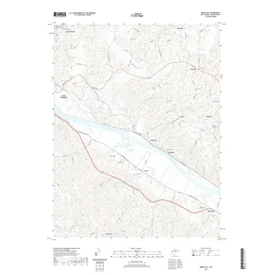 2019 Map of Beech Hill, 2019 Print