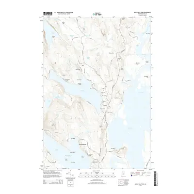 2014 Map of Beech Hill Pond, 2014 Print