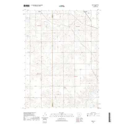 2018 Map of Beech, 2018 Print