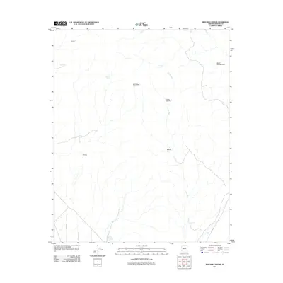 2011 Map of Beecher Canyon, 2011 Print