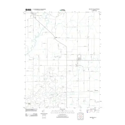 2012 Map of Beecher City, 2012 Print