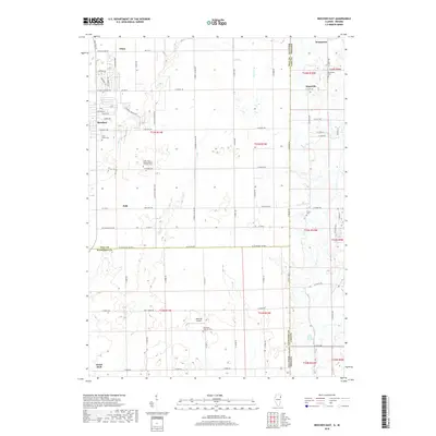 2018 Map of Beecher East, 2018 Print