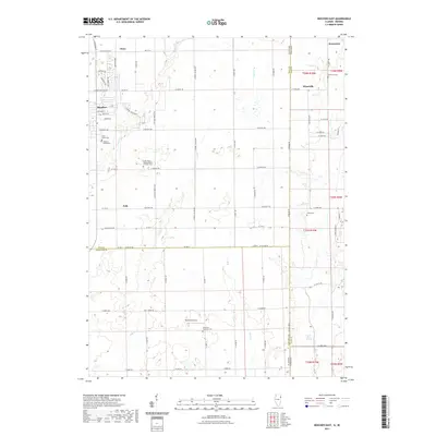 2021 Map of Beecher East, 2021 Print