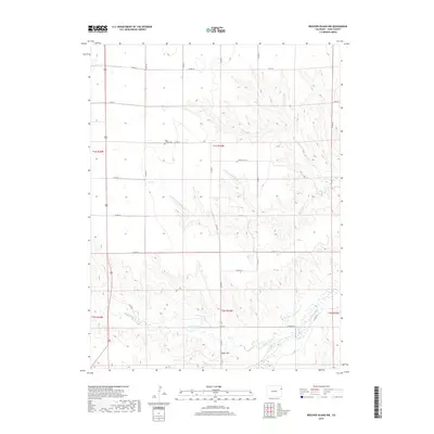 2019 Map of Beecher Island NW, 2019 Print
