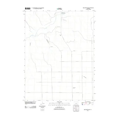 2010 Map of Beecher Island, 2010 Print